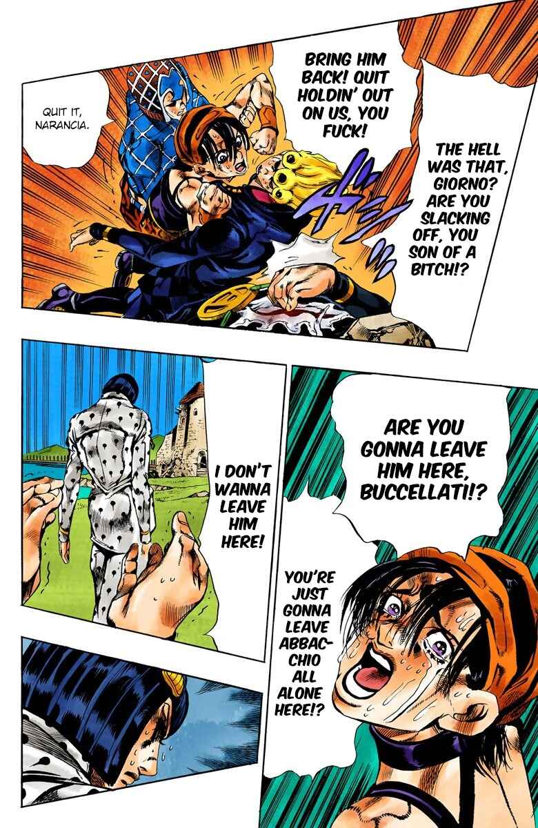 Page 12 Chapter 111 JoJos Bizarre Adventure, Part 5: Golden Wind (Official Colored)