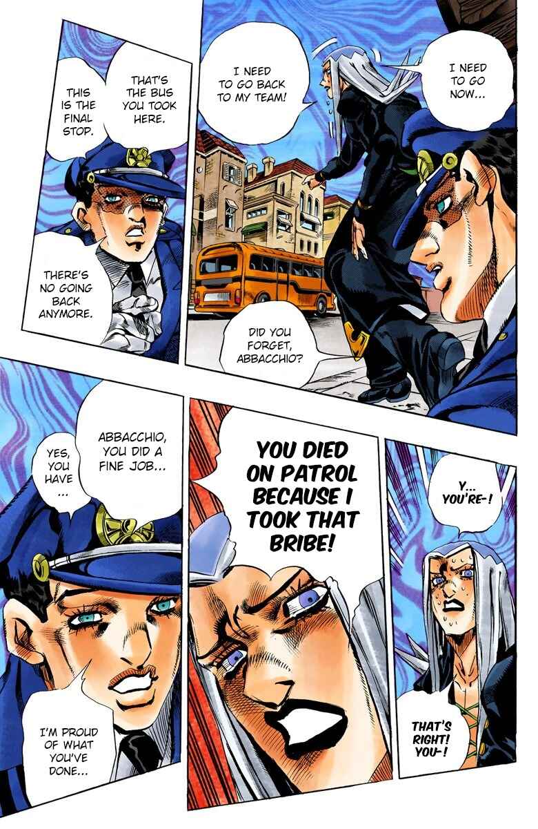 Page 8 Chapter 111 JoJos Bizarre Adventure, Part 5: Golden Wind (Official Colored)