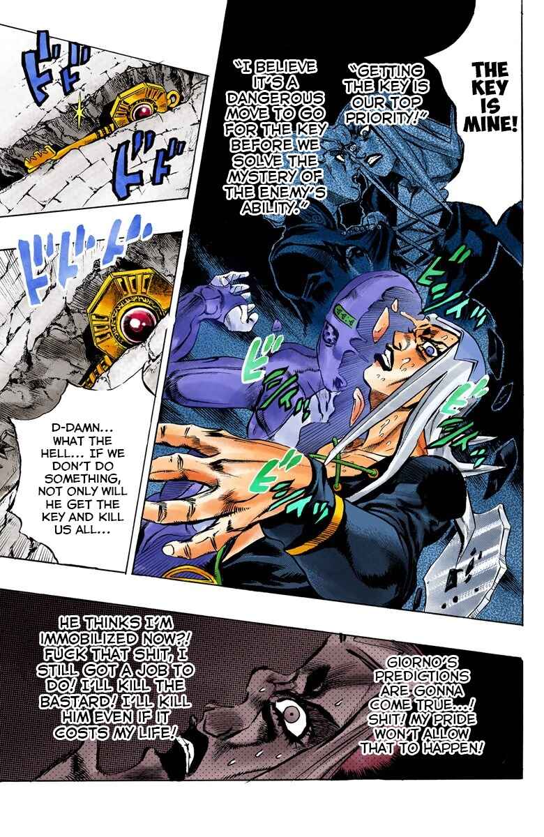 Page 21 Chapter 43 JoJos Bizarre Adventure, Part 5: Golden Wind (Official Colored)