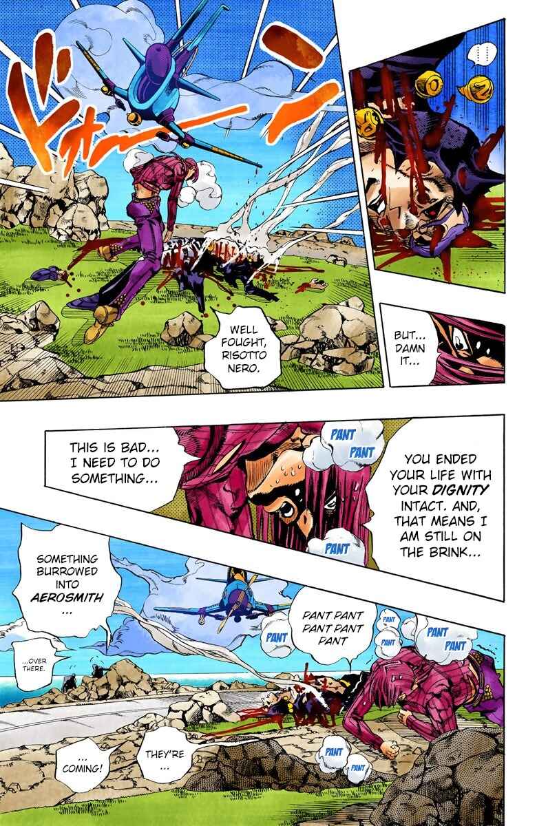 Page 15 Chapter 109 JoJos Bizarre Adventure, Part 5: Golden Wind (Official Colored)