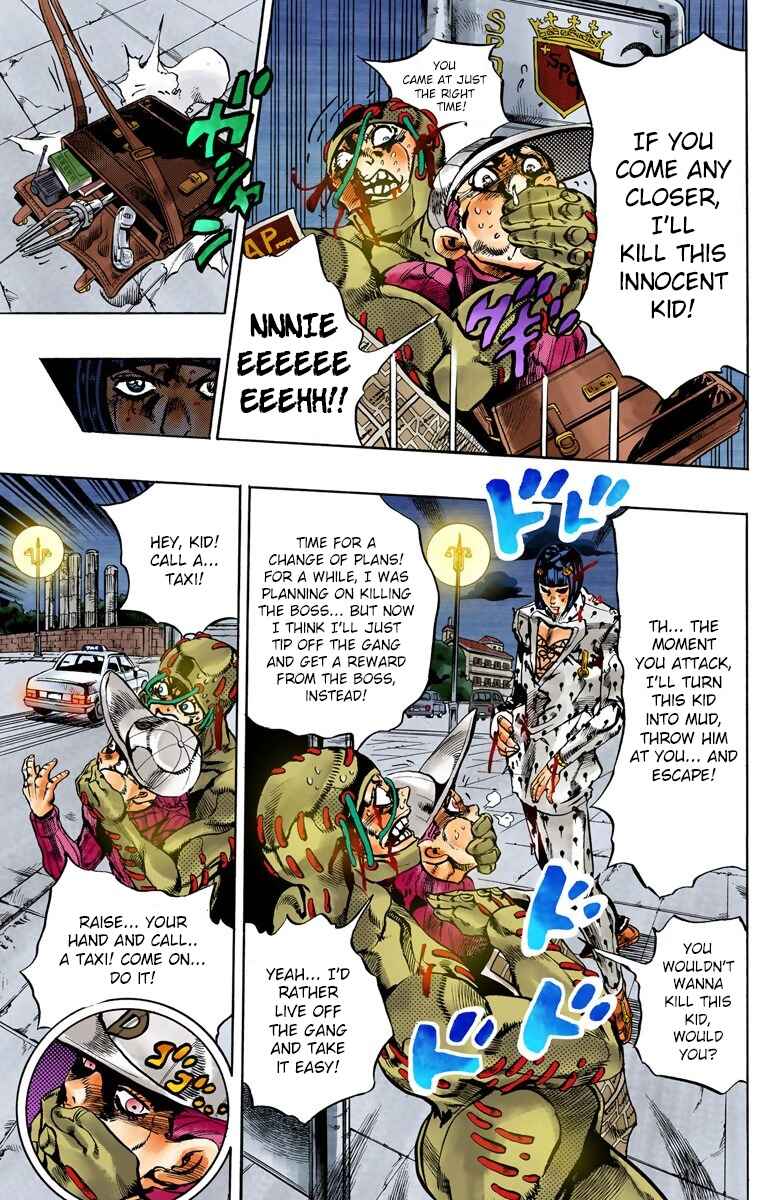 Page 8 Chapter 128 JoJos Bizarre Adventure, Part 5: Golden Wind (Official Colored)