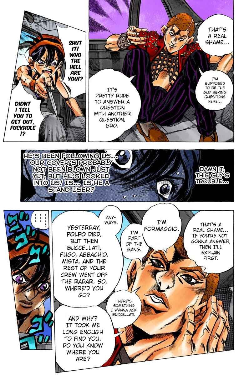 Page 12 Chapter 31 JoJos Bizarre Adventure, Part 5: Golden Wind (Official Colored)