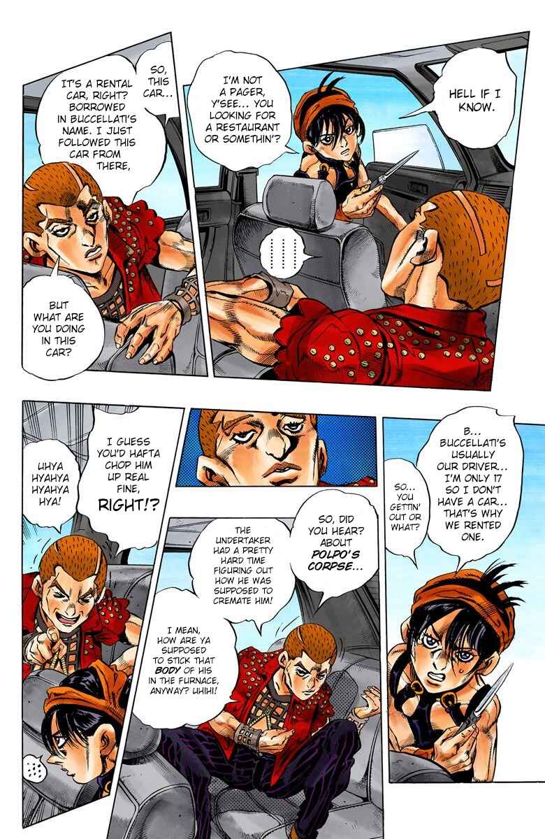 Page 13 Chapter 31 JoJos Bizarre Adventure, Part 5: Golden Wind (Official Colored)