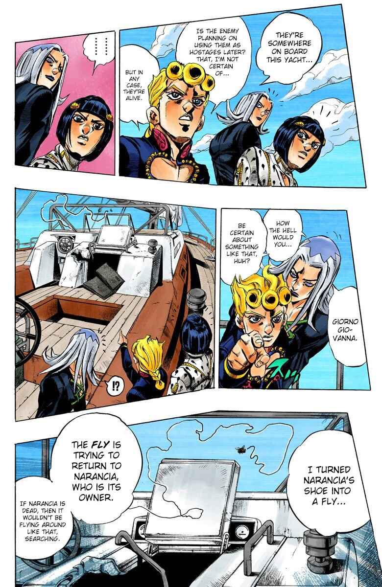 Page 11 Chapter 19 JoJos Bizarre Adventure, Part 5: Golden Wind (Official Colored)