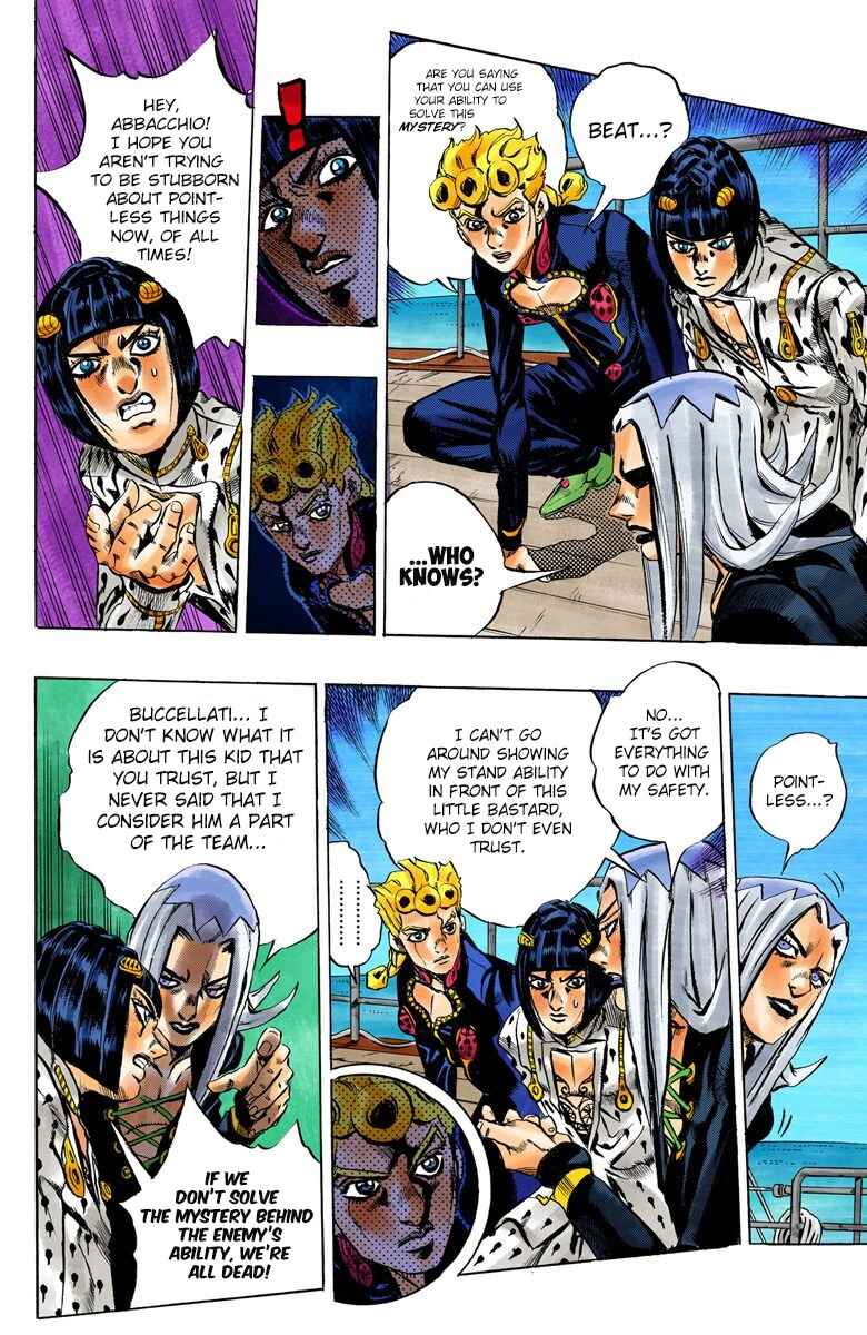 Page 15 Chapter 19 JoJos Bizarre Adventure, Part 5: Golden Wind (Official Colored)