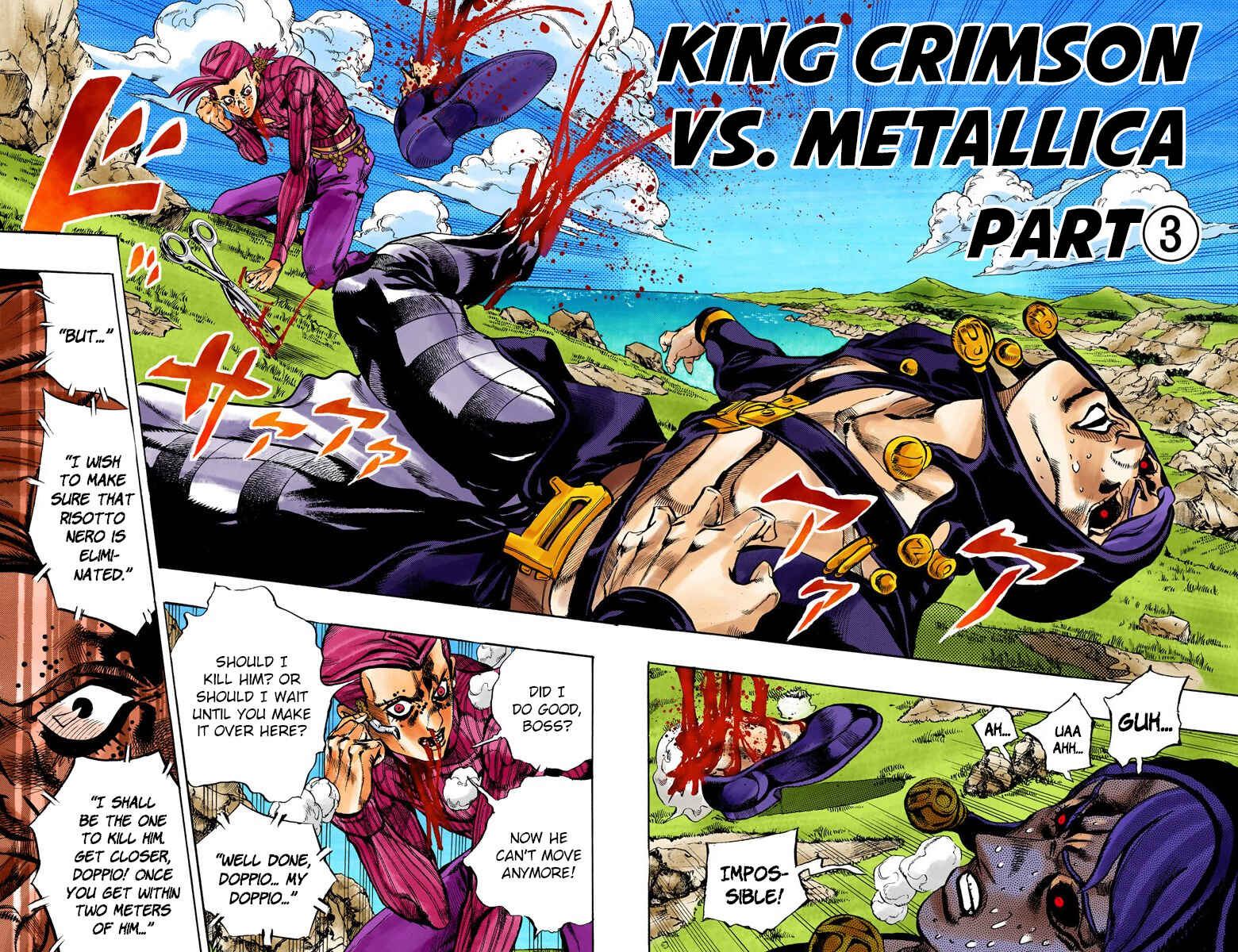 Page 3 Chapter 107 JoJos Bizarre Adventure, Part 5: Golden Wind (Official Colored)