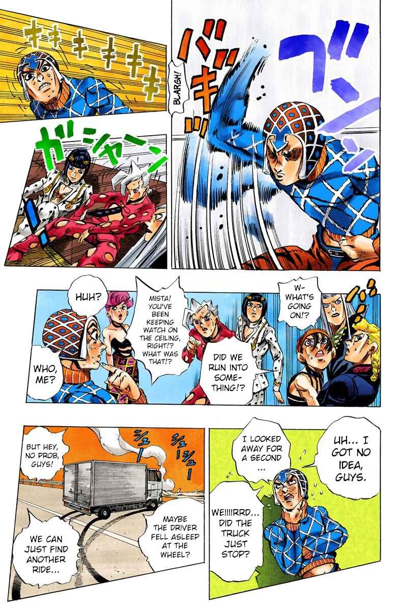 Page 11 Chapter 61 JoJos Bizarre Adventure, Part 5: Golden Wind (Official Colored)