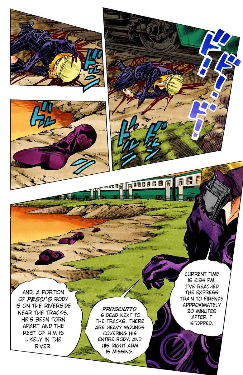 Page 4 Chapter 61 JoJos Bizarre Adventure, Part 5: Golden Wind (Official Colored)