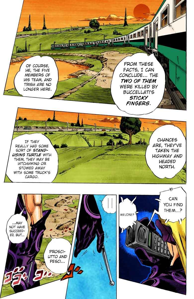 Page 5 Chapter 61 JoJos Bizarre Adventure, Part 5: Golden Wind (Official Colored)