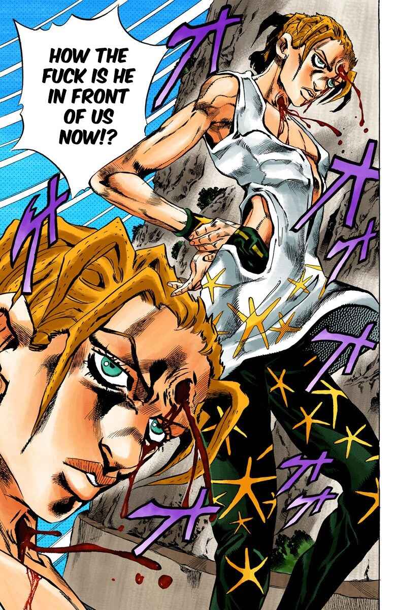 Page 8 Chapter 27 JoJos Bizarre Adventure, Part 5: Golden Wind (Official Colored)