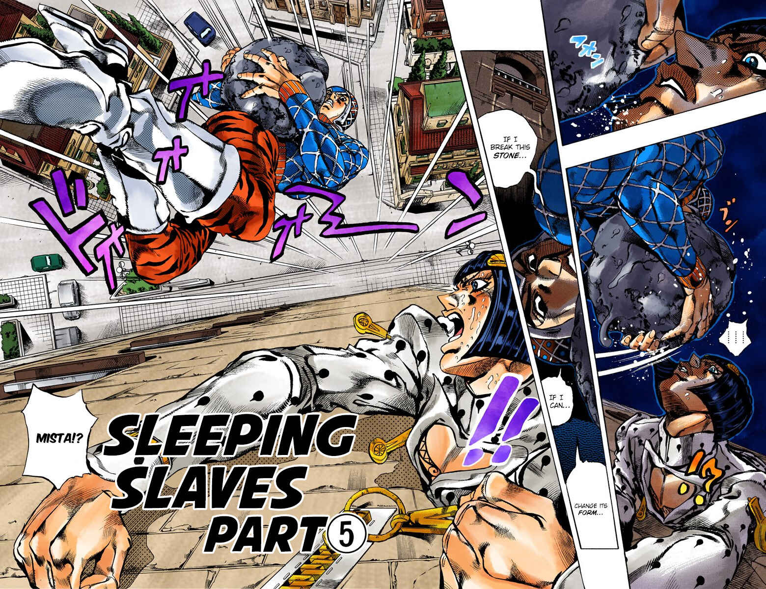 Page 3 Chapter 155 JoJos Bizarre Adventure, Part 5: Golden Wind (Official Colored)