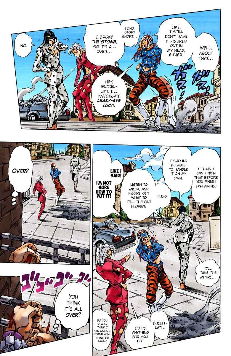 Page 9 Chapter 155 JoJos Bizarre Adventure, Part 5: Golden Wind (Official Colored)