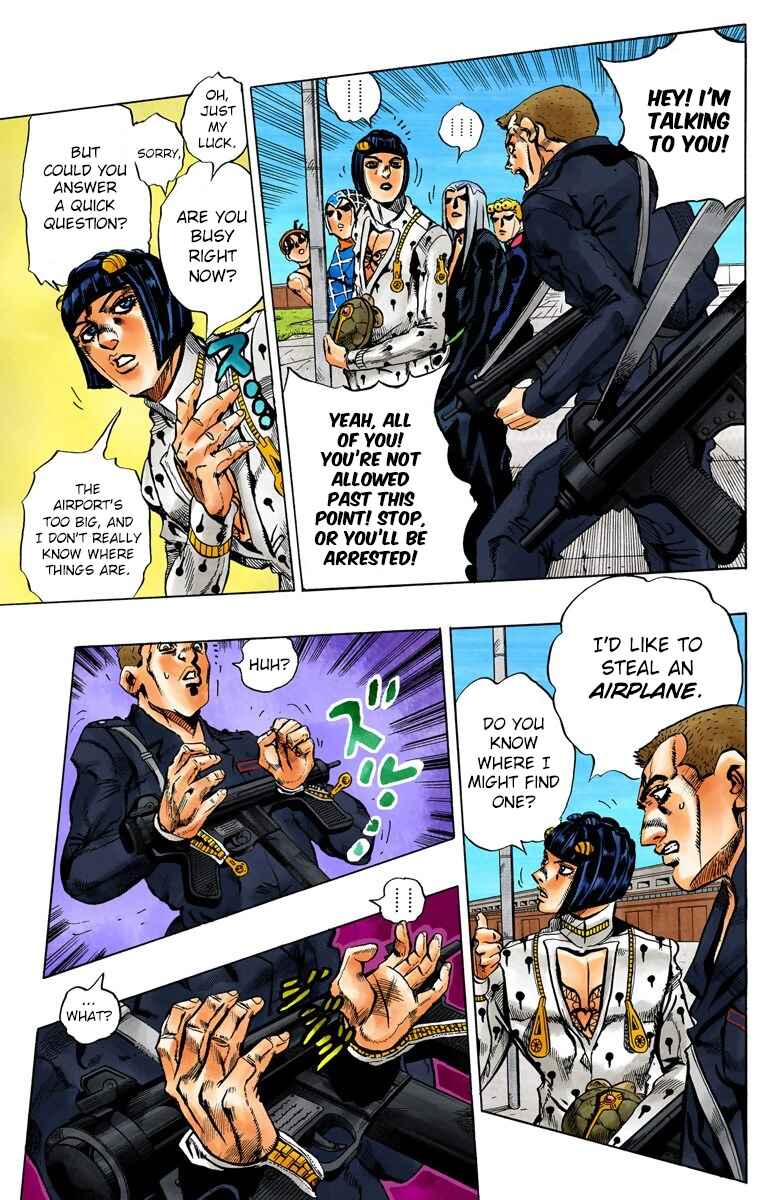 Page 4 Chapter 93 JoJos Bizarre Adventure, Part 5: Golden Wind (Official Colored)