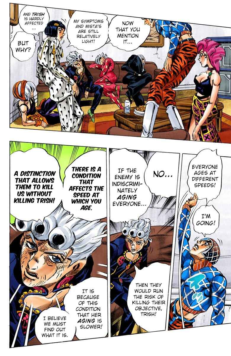 Page 10 Chapter 50 JoJos Bizarre Adventure, Part 5: Golden Wind (Official Colored)