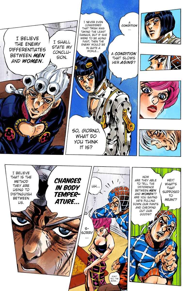 Page 11 Chapter 50 JoJos Bizarre Adventure, Part 5: Golden Wind (Official Colored)