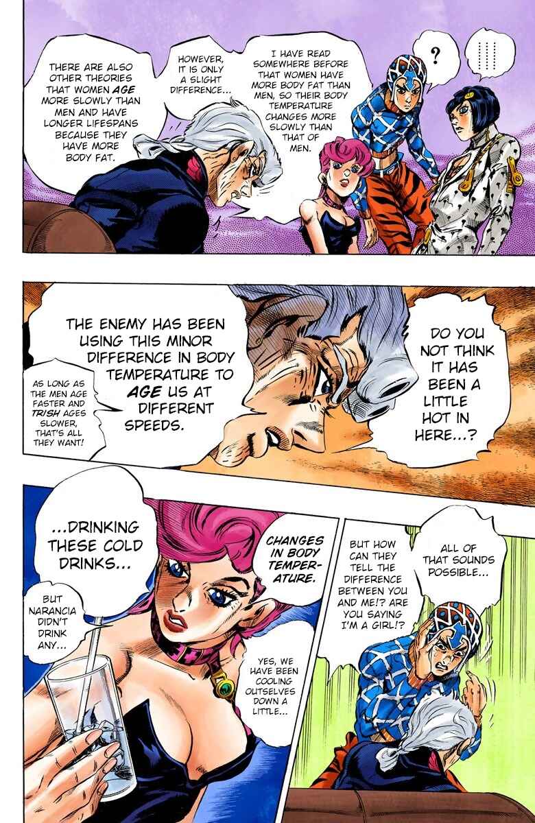 Page 12 Chapter 50 JoJos Bizarre Adventure, Part 5: Golden Wind (Official Colored)