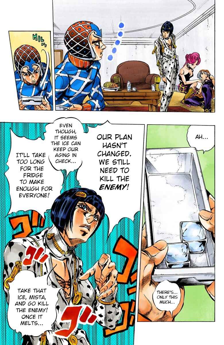 Page 15 Chapter 50 JoJos Bizarre Adventure, Part 5: Golden Wind (Official Colored)
