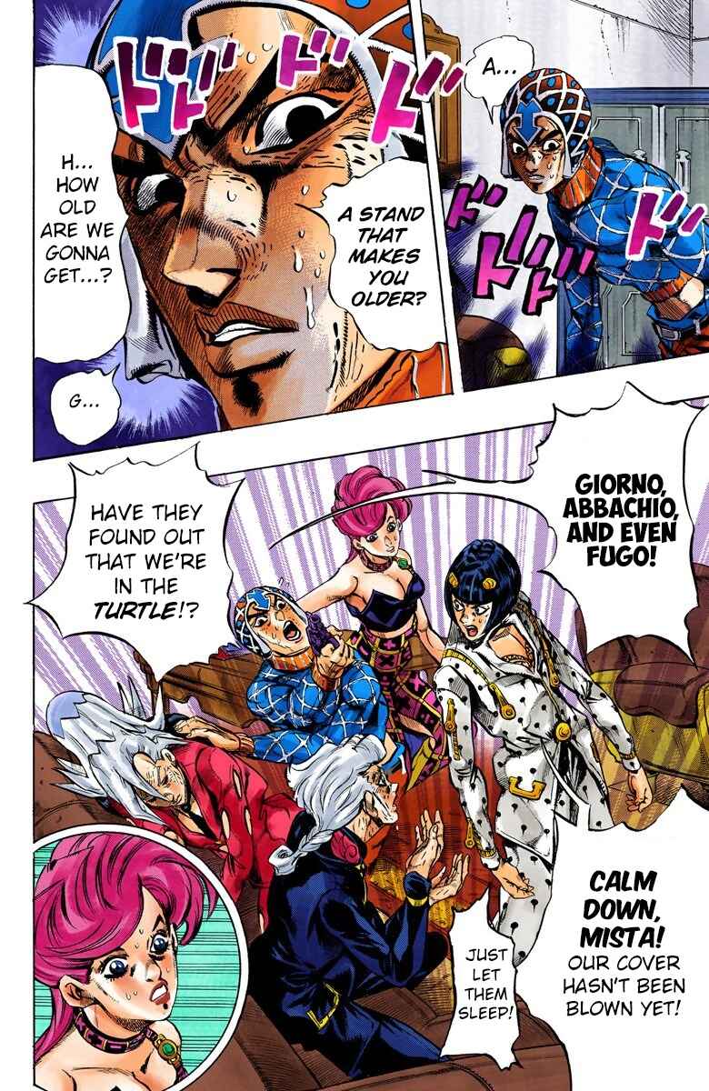 Page 4 Chapter 50 JoJos Bizarre Adventure, Part 5: Golden Wind (Official Colored)