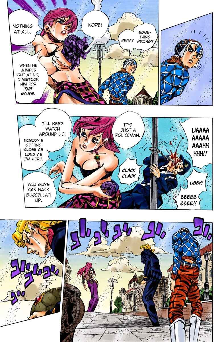 Page 8 Chapter 139 JoJos Bizarre Adventure, Part 5: Golden Wind (Official Colored)