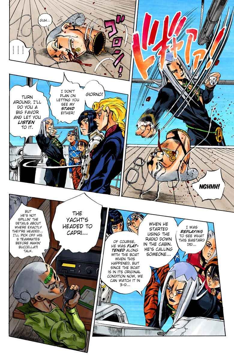 Page 13 Chapter 23 JoJos Bizarre Adventure, Part 5: Golden Wind (Official Colored)