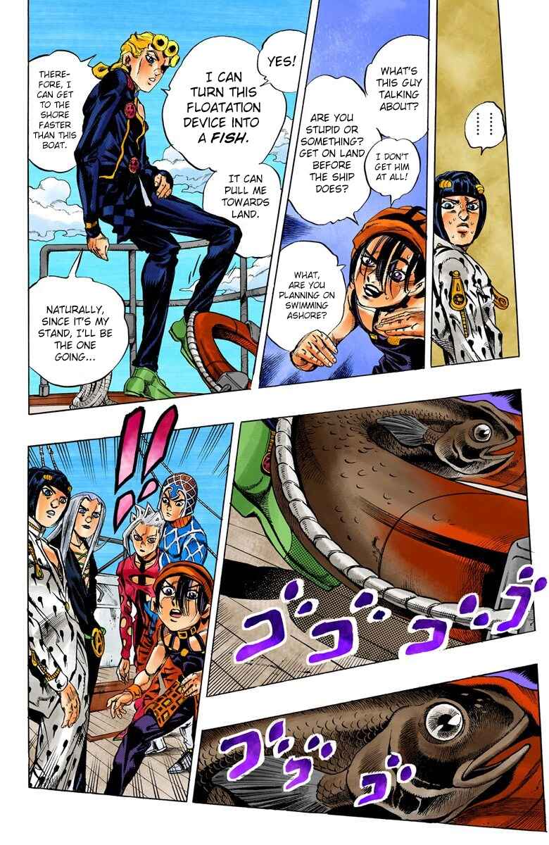 Page 17 Chapter 23 JoJos Bizarre Adventure, Part 5: Golden Wind (Official Colored)