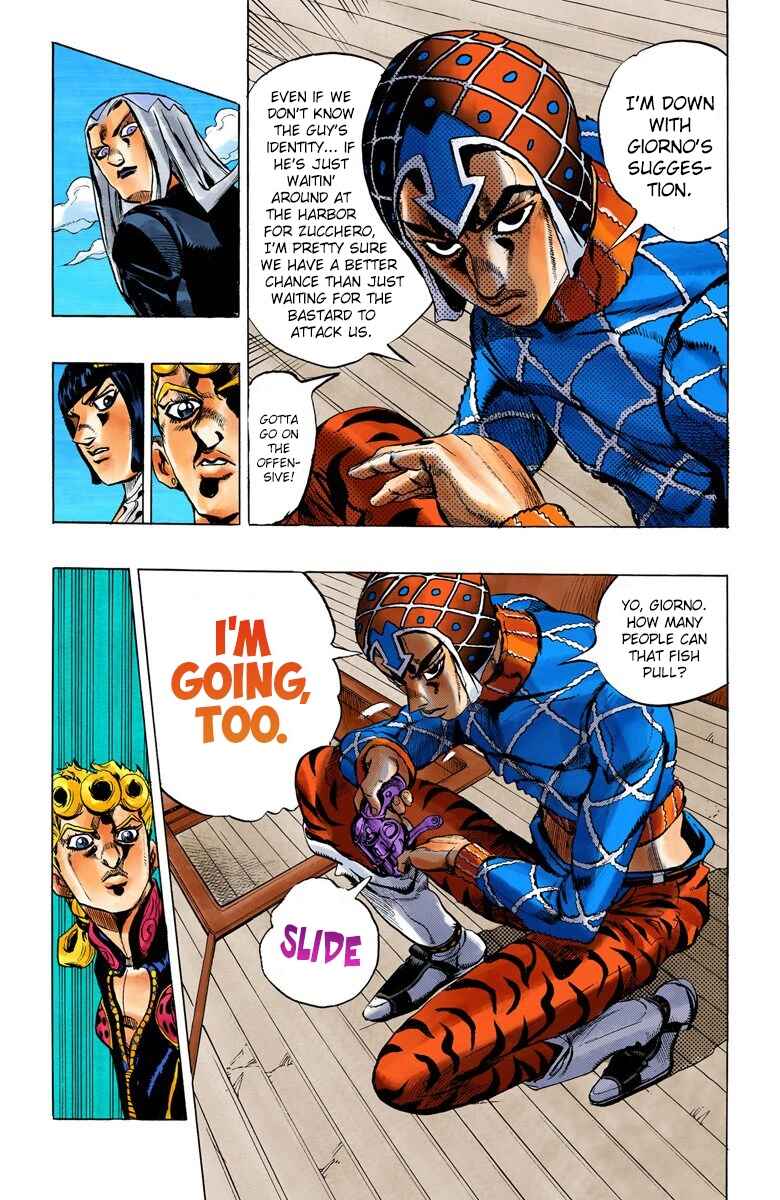 Page 19 Chapter 23 JoJos Bizarre Adventure, Part 5: Golden Wind (Official Colored)