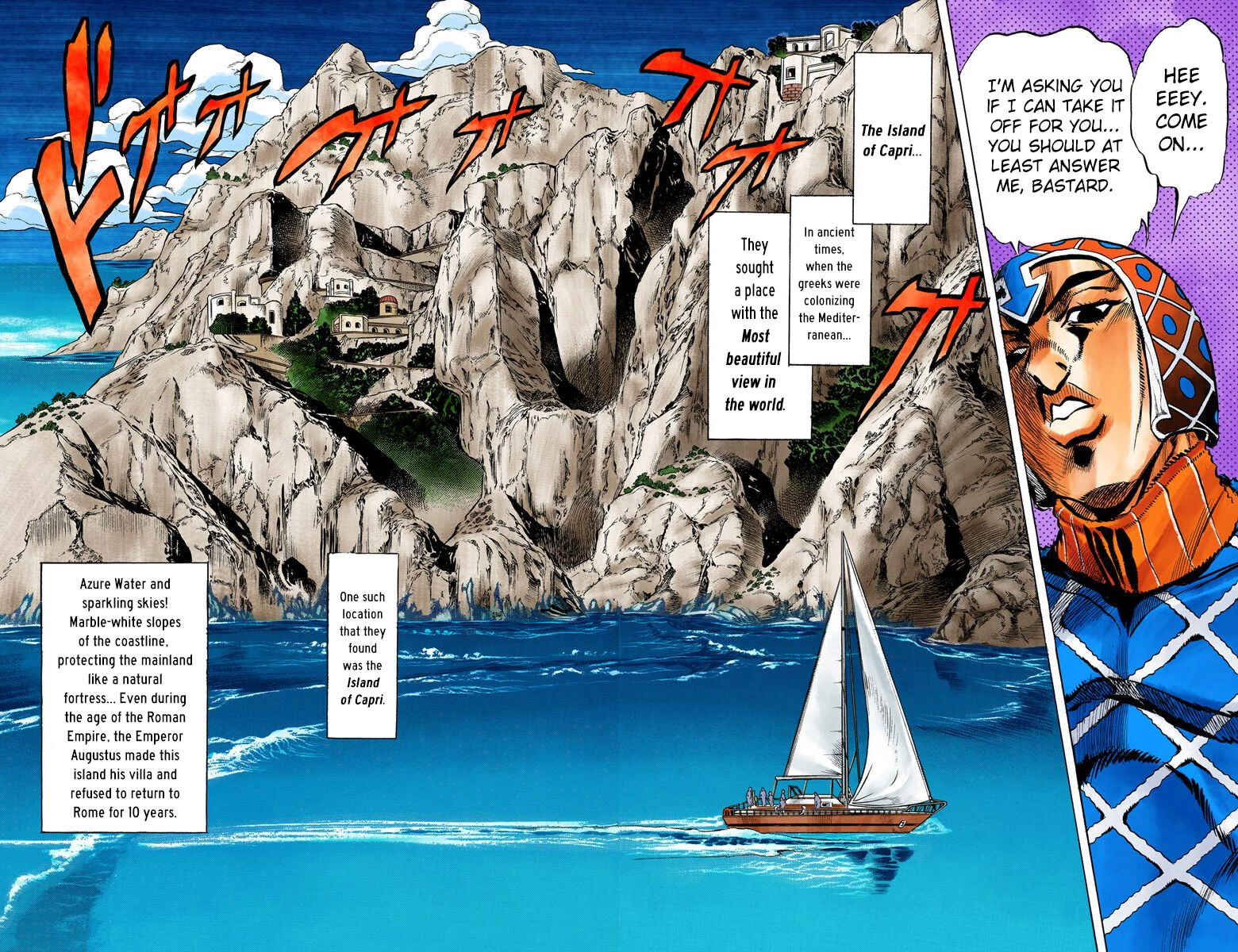 Page 4 Chapter 23 JoJos Bizarre Adventure, Part 5: Golden Wind (Official Colored)