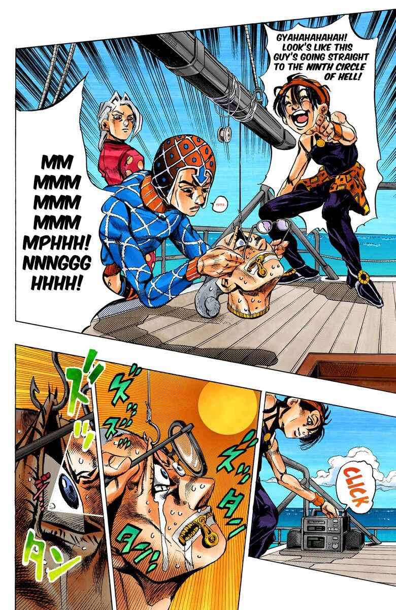 Page 9 Chapter 23 JoJos Bizarre Adventure, Part 5: Golden Wind (Official Colored)