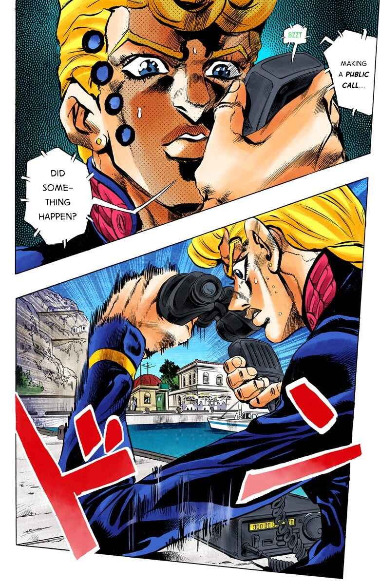 Page 13 Chapter 24 JoJos Bizarre Adventure, Part 5: Golden Wind (Official Colored)