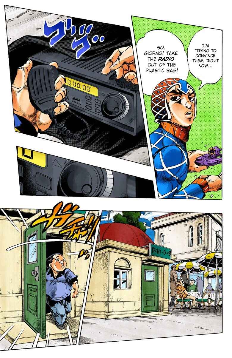 Page 9 Chapter 24 JoJos Bizarre Adventure, Part 5: Golden Wind (Official Colored)