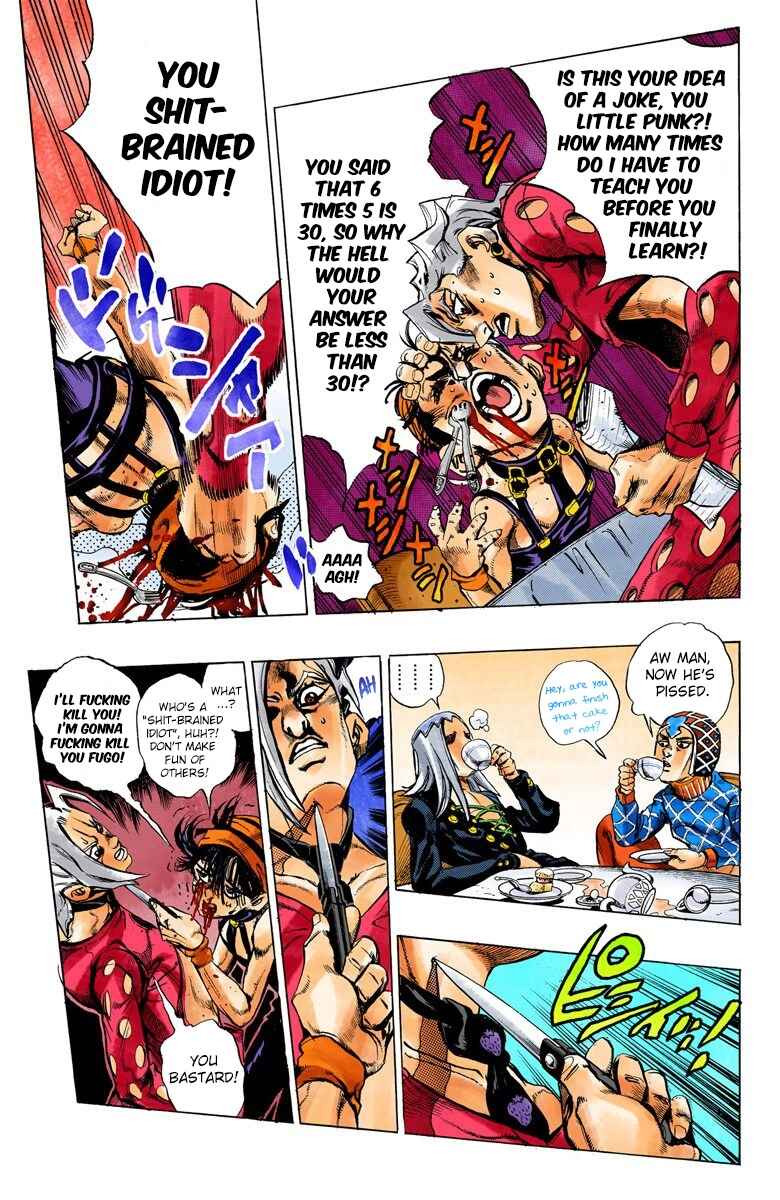 Page 10 Chapter 17 JoJos Bizarre Adventure, Part 5: Golden Wind (Official Colored)