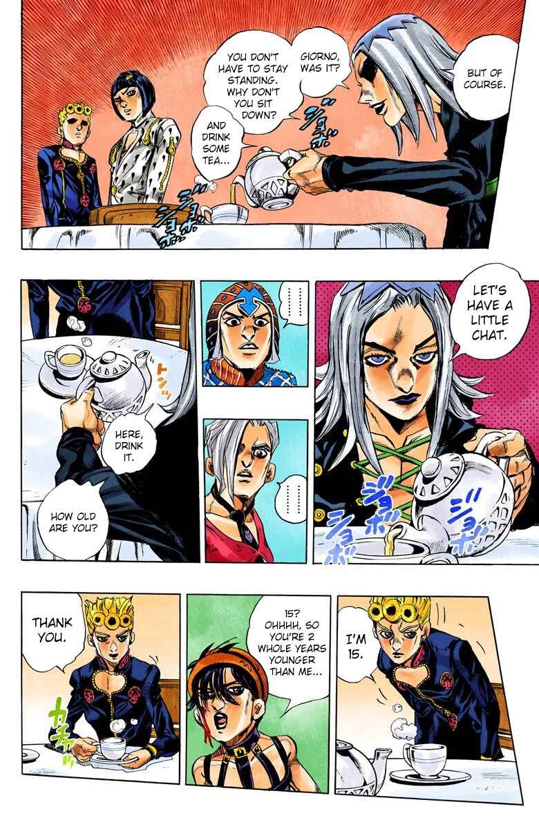 Page 15 Chapter 17 JoJos Bizarre Adventure, Part 5: Golden Wind (Official Colored)