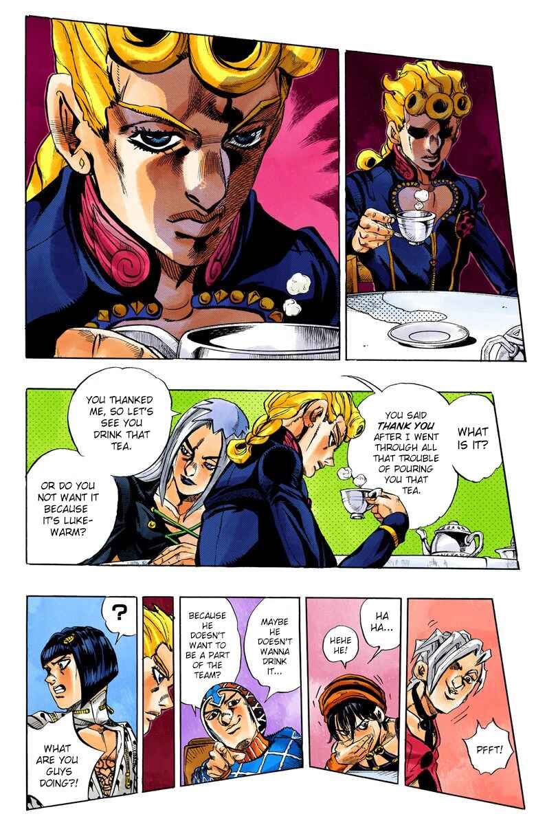 Page 17 Chapter 17 JoJos Bizarre Adventure, Part 5: Golden Wind (Official Colored)