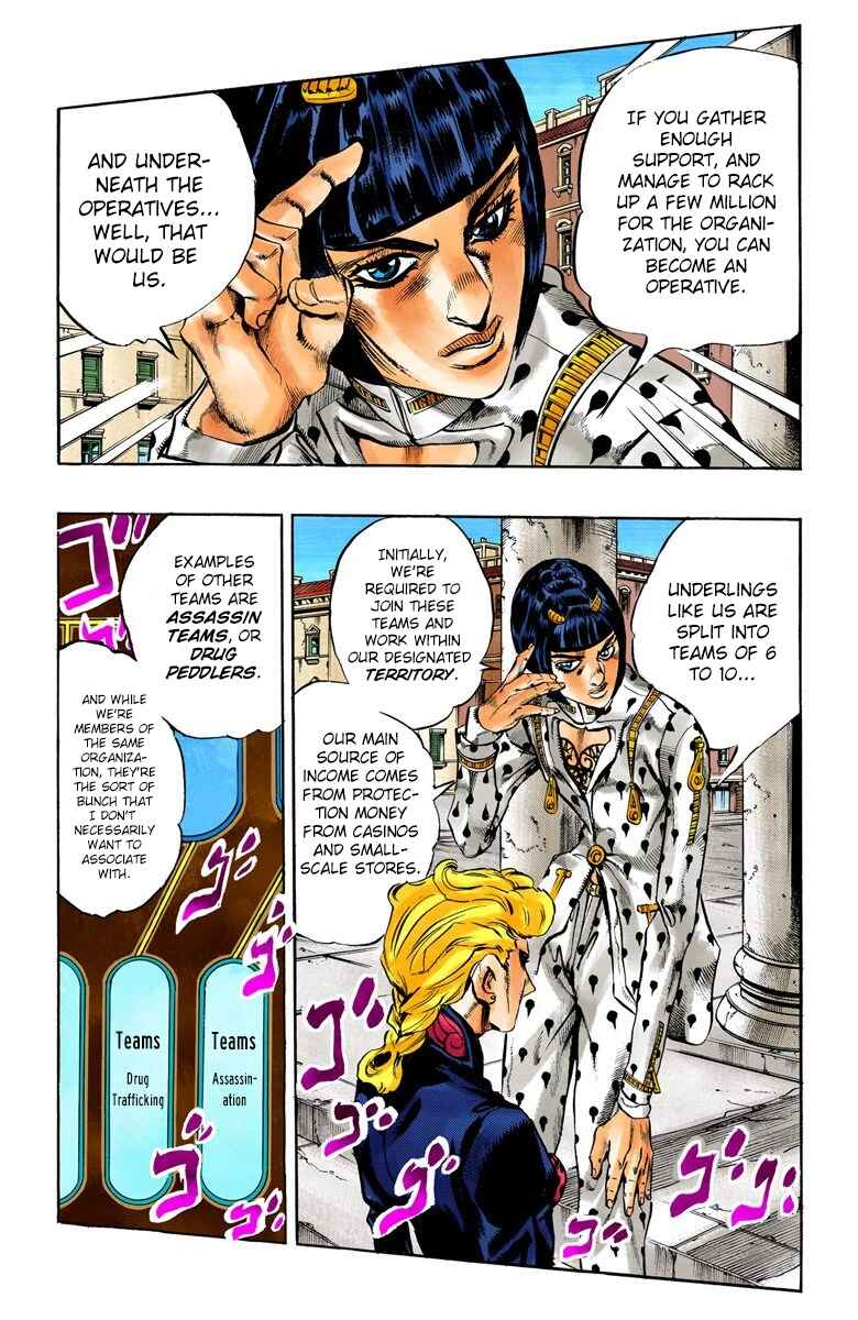 Page 4 Chapter 17 JoJos Bizarre Adventure, Part 5: Golden Wind (Official Colored)
