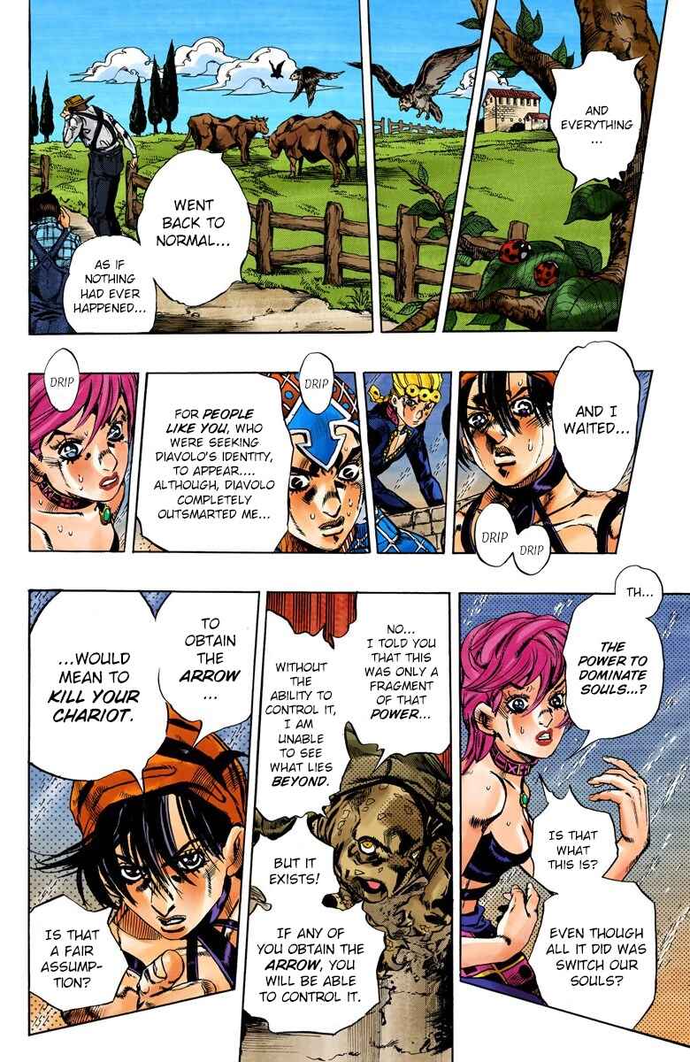 Page 8 Chapter 135 JoJos Bizarre Adventure, Part 5: Golden Wind (Official Colored)