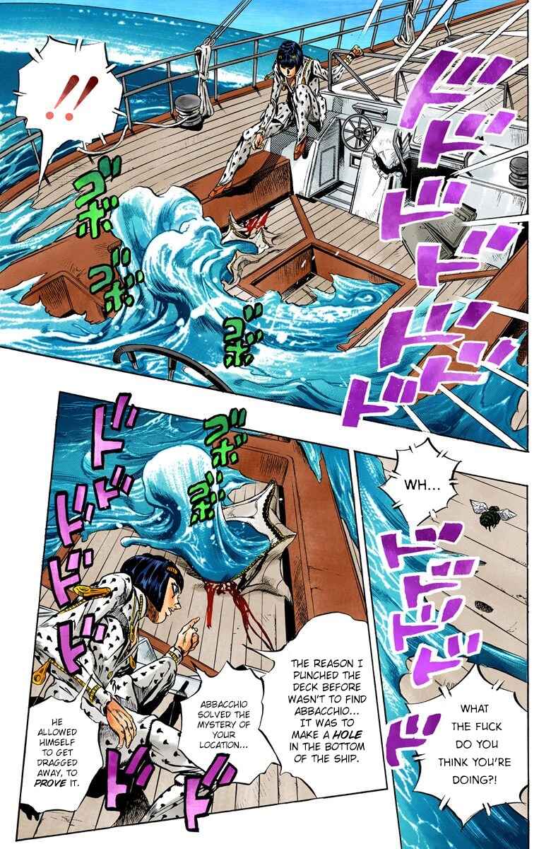 Page 12 Chapter 22 JoJos Bizarre Adventure, Part 5: Golden Wind (Official Colored)