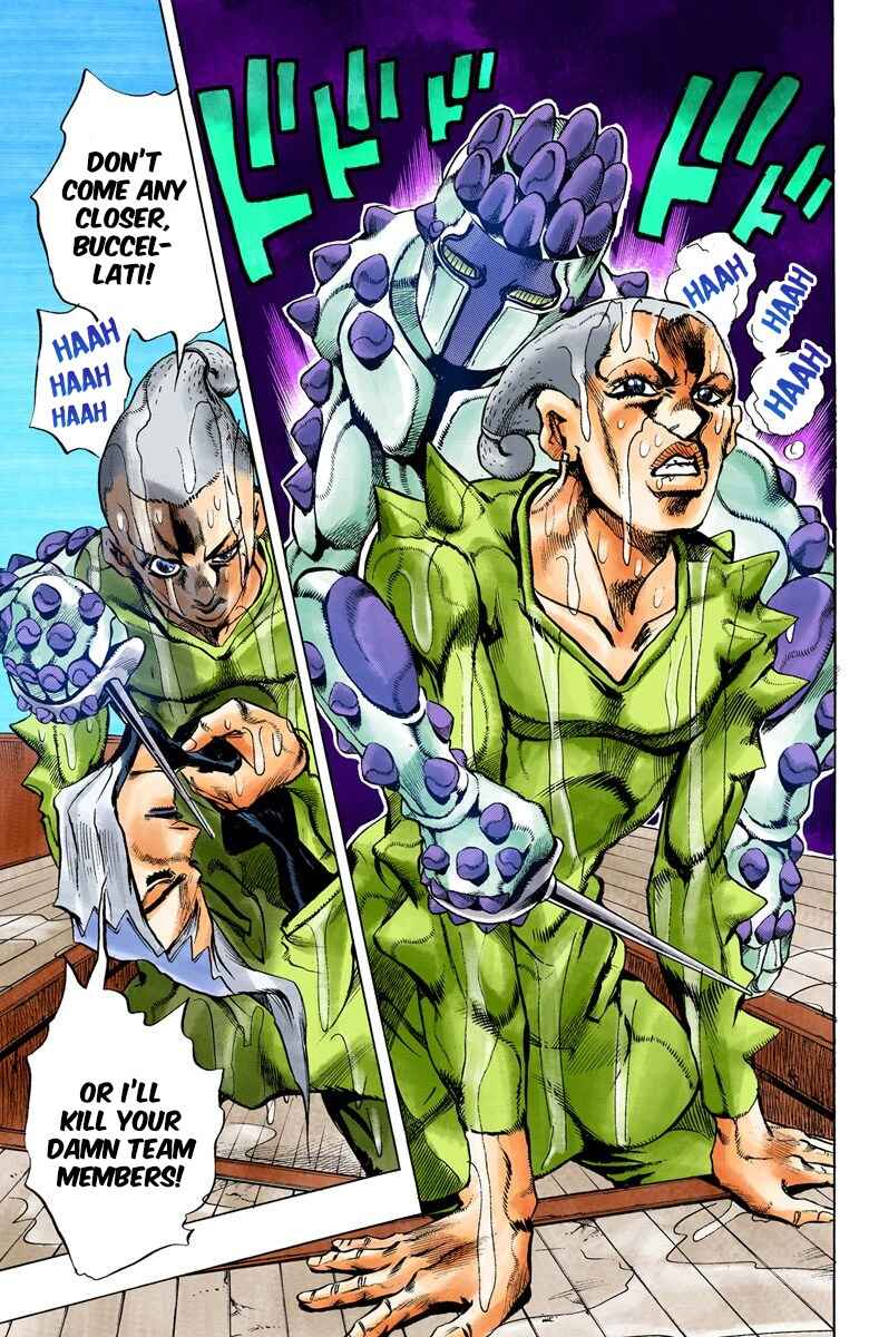 Page 17 Chapter 22 JoJos Bizarre Adventure, Part 5: Golden Wind (Official Colored)