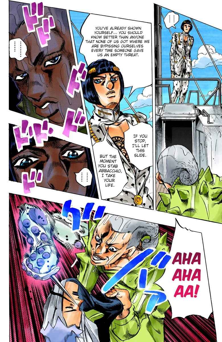 Page 18 Chapter 22 JoJos Bizarre Adventure, Part 5: Golden Wind (Official Colored)