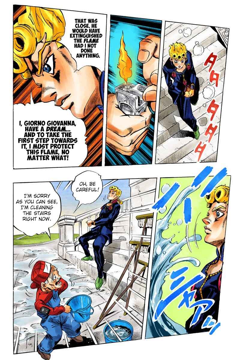 Page 19 Chapter 11 JoJos Bizarre Adventure, Part 5: Golden Wind (Official Colored)
