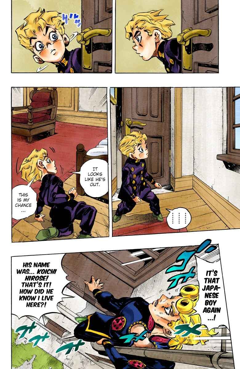 Page 9 Chapter 11 JoJos Bizarre Adventure, Part 5: Golden Wind (Official Colored)