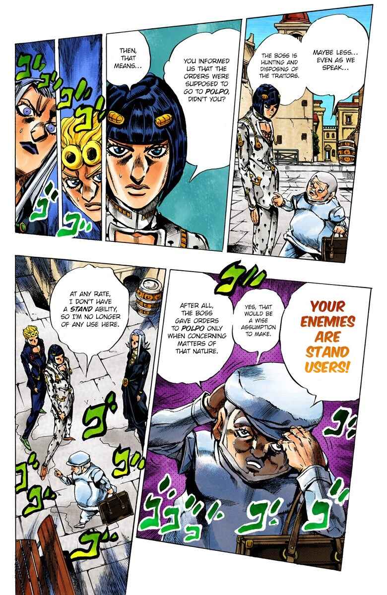 Page 11 Chapter 30 JoJos Bizarre Adventure, Part 5: Golden Wind (Official Colored)
