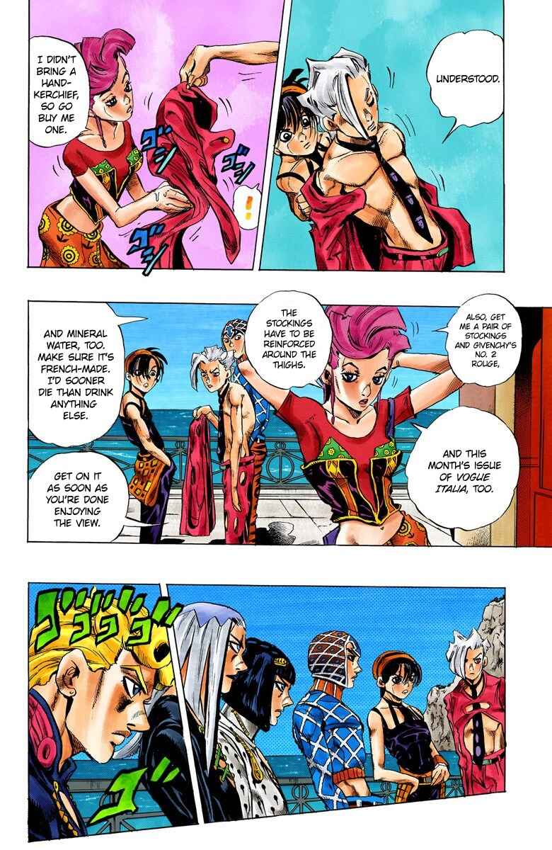 Page 15 Chapter 30 JoJos Bizarre Adventure, Part 5: Golden Wind (Official Colored)