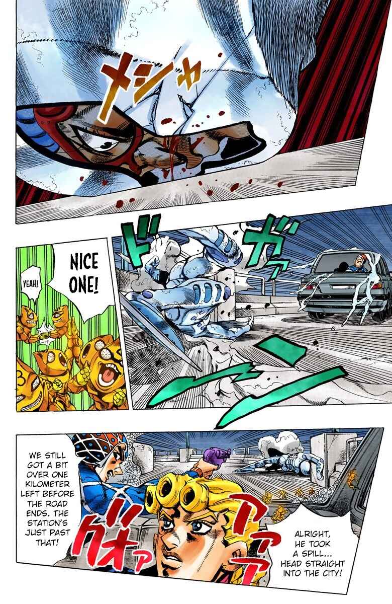Page 8 Chapter 71 JoJos Bizarre Adventure, Part 5: Golden Wind (Official Colored)