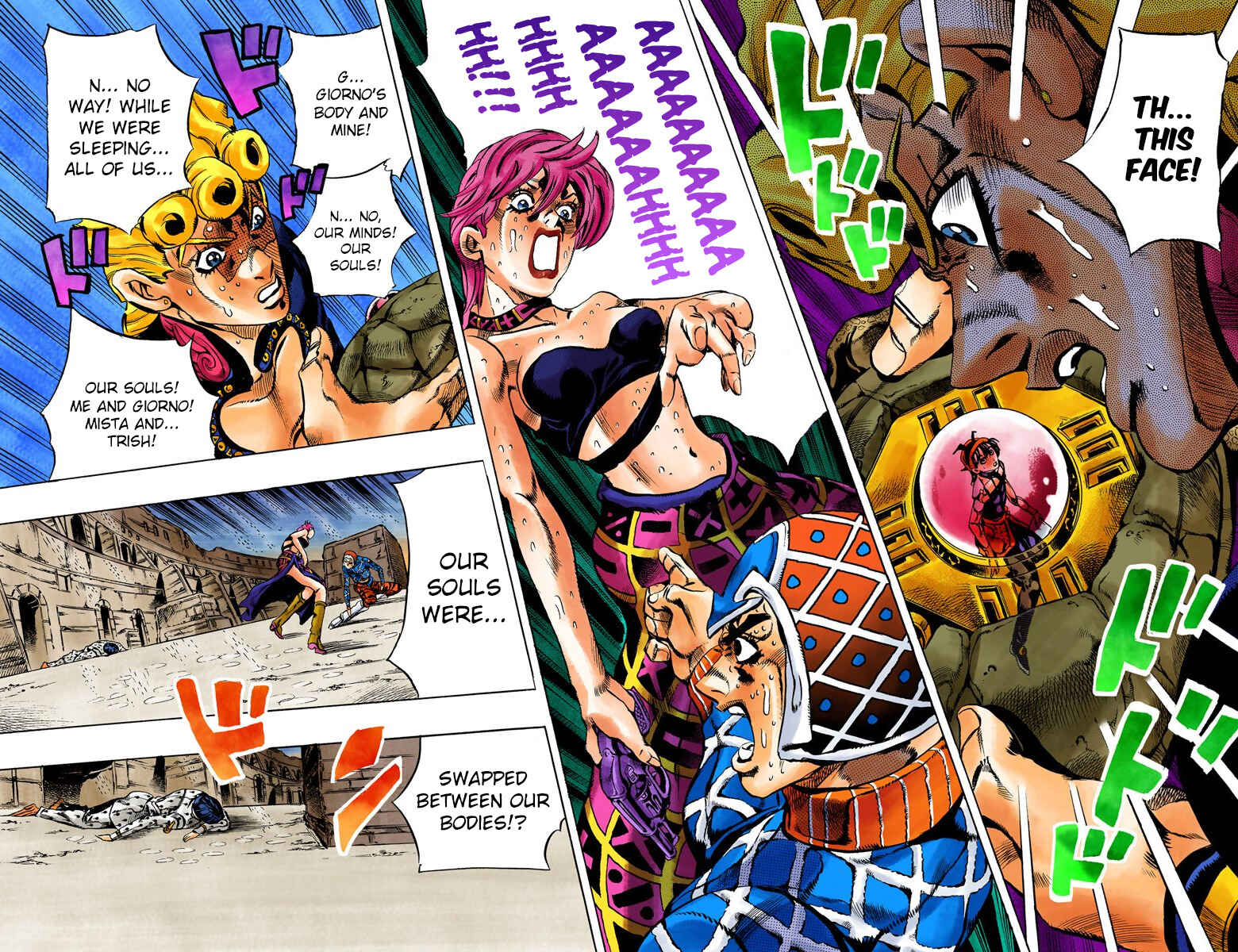 Page 19 Chapter 133 JoJos Bizarre Adventure, Part 5: Golden Wind (Official Colored)