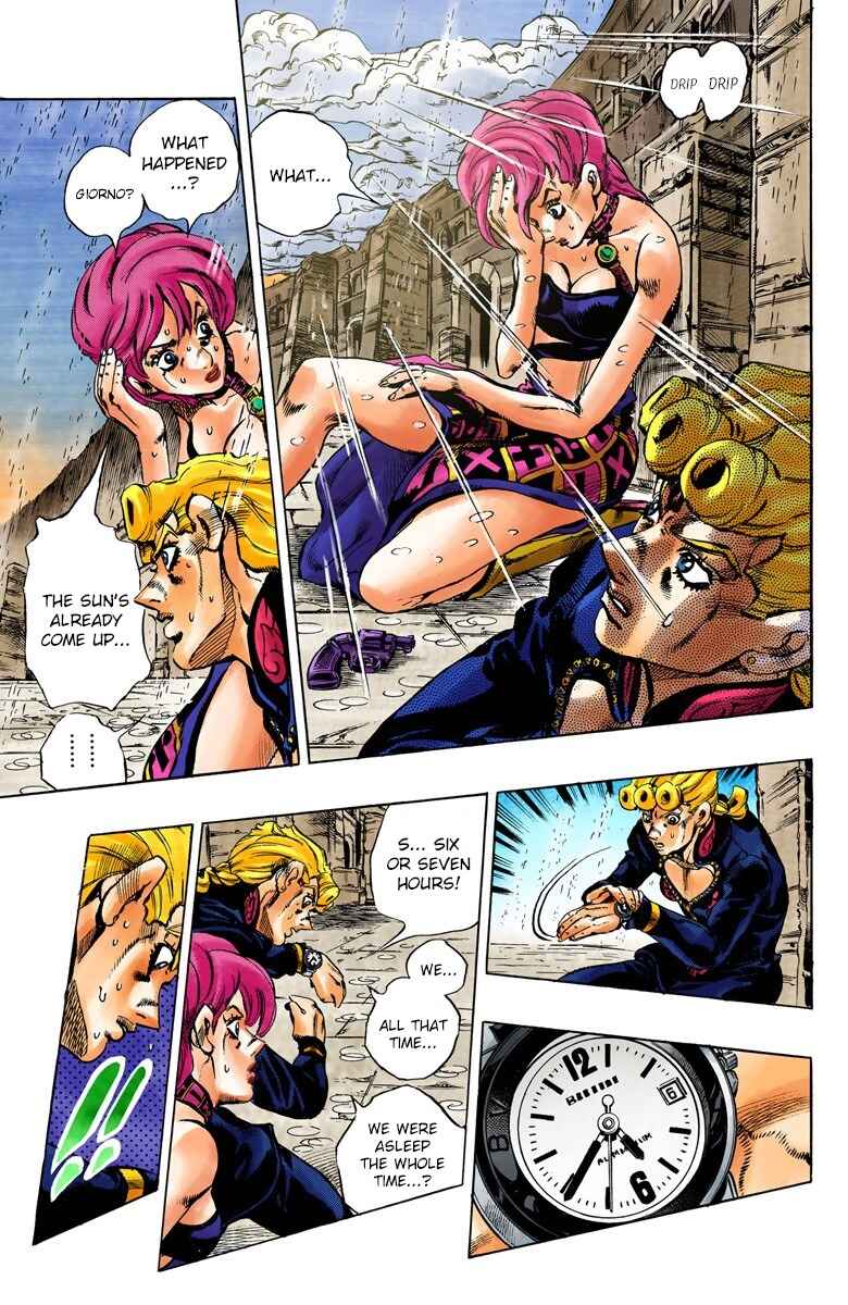 Page 8 Chapter 133 JoJos Bizarre Adventure, Part 5: Golden Wind (Official Colored)