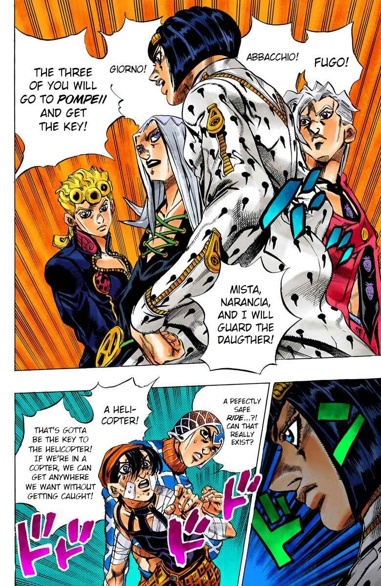 Page 10 Chapter 39 JoJos Bizarre Adventure, Part 5: Golden Wind (Official Colored)