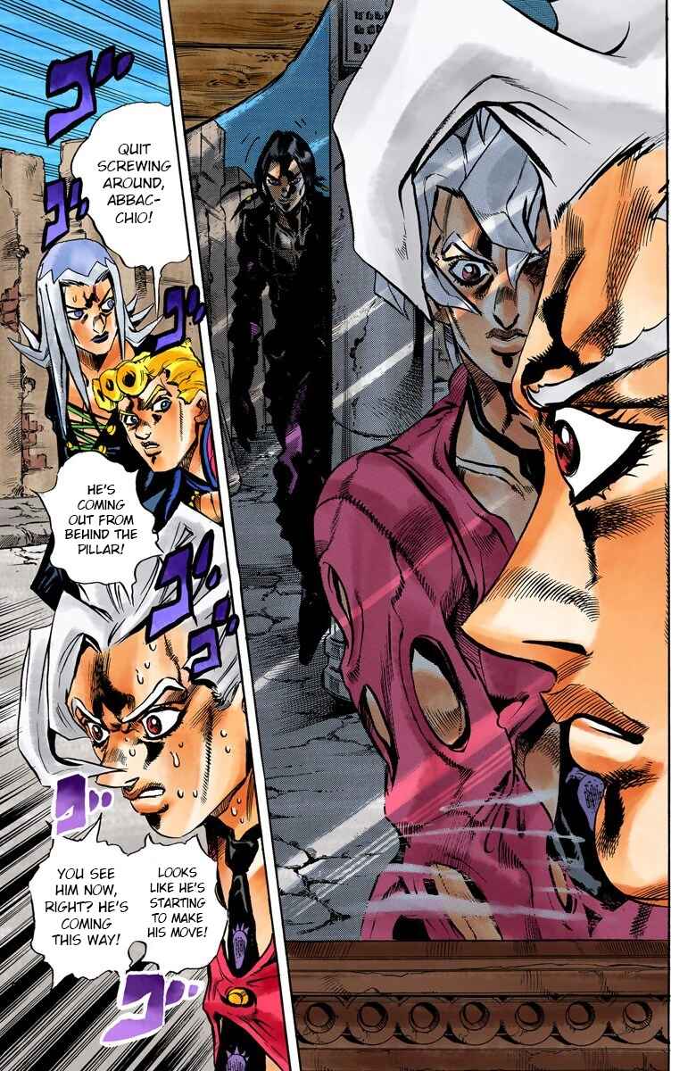 Page 16 Chapter 39 JoJos Bizarre Adventure, Part 5: Golden Wind (Official Colored)