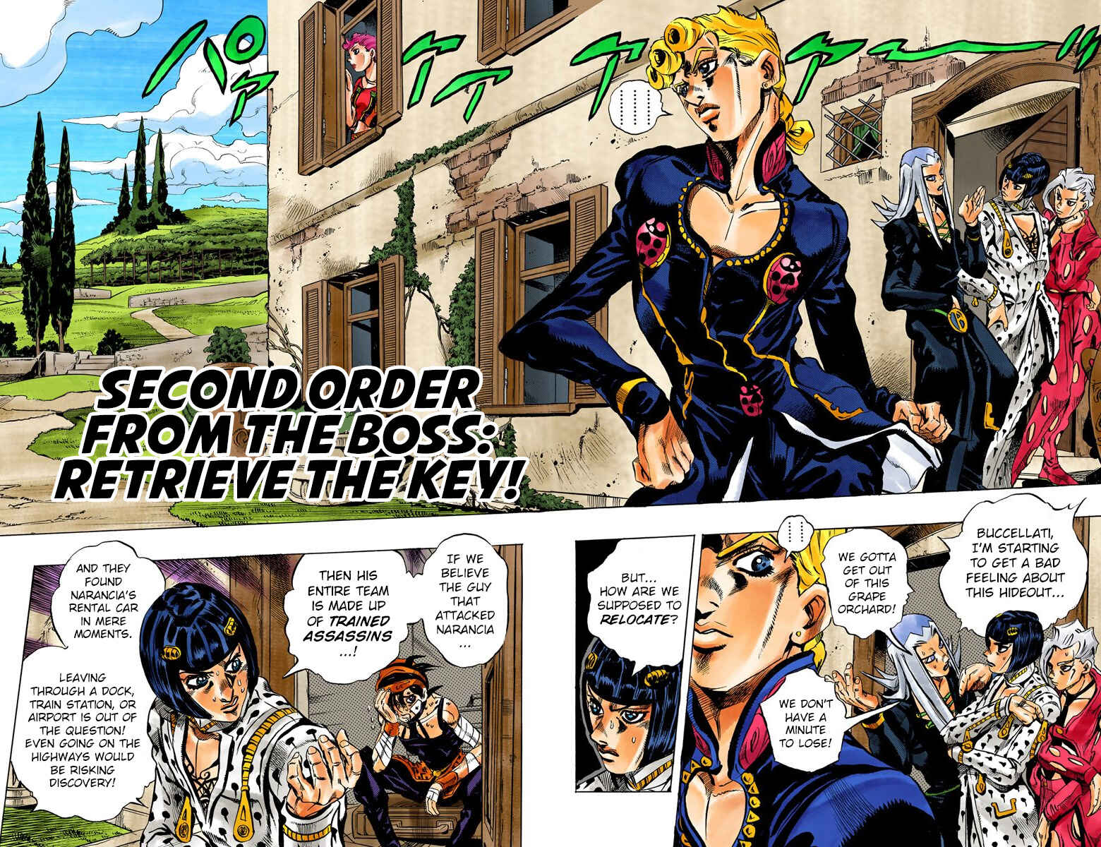 Page 3 Chapter 39 JoJos Bizarre Adventure, Part 5: Golden Wind (Official Colored)