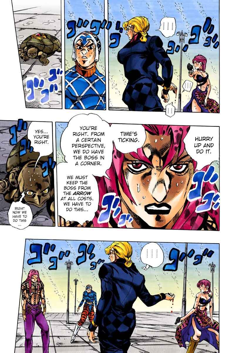 Page 11 Chapter 142 JoJos Bizarre Adventure, Part 5: Golden Wind (Official Colored)