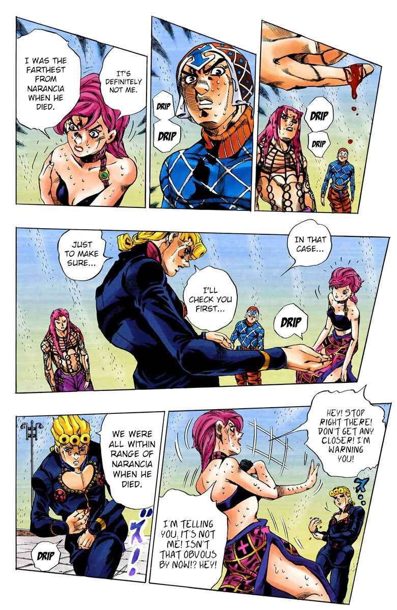Page 8 Chapter 142 JoJos Bizarre Adventure, Part 5: Golden Wind (Official Colored)